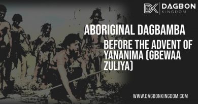 Aboriginal Dagombas : Before The Advent Of Yananima