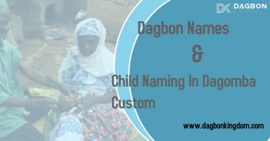 dagbon names and child naming in dagomba customs