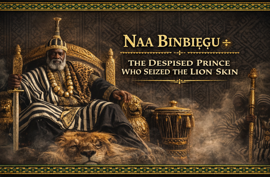 Naa Binbiɛɣu: The Despised Prince Who Seized the Lion Skin